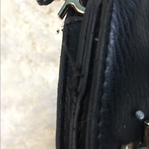 Black Studded Crossbody Bag - Picture 3 of 10